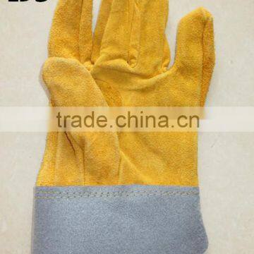 BSSAFETY Short Cow Split Leather Welding Safety Gloves photo-5