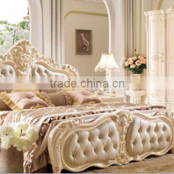 White Luxury Antique Customized Oak Solid Wood Luxury Wardrobe for Sale photo-6