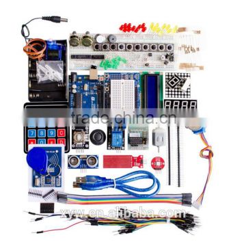 Starter Kit - Uno R3 Breadboard and holder Step Motor / Servo /1602 LCD / jumper Wire