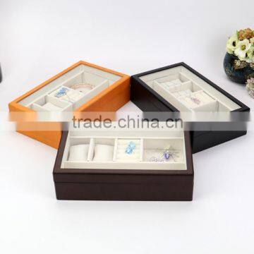 Factory Customized Handmade Large Wood Jewelry Watch Perfume Box Gift Box