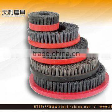 abrasive roller brush