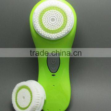 CE ROHS Approved waterproof sonic face body brush /Electric facial exfoliating brush easy to use