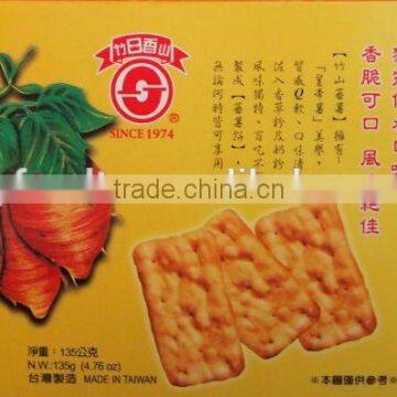 Good with lotus tea and white teas, sweet potato flavored cookies