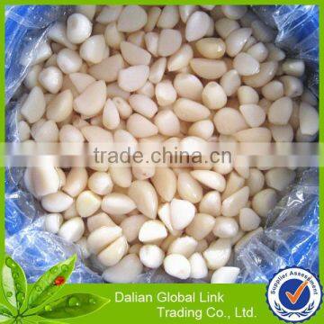 Chinese peeled garlic kernel in high brine 50kg drum