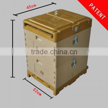 Affordable price 10 Frame Two Layer Bee hive plastic langstroth