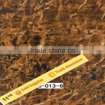 high quality marble water transfer printing film pvc marble sheet