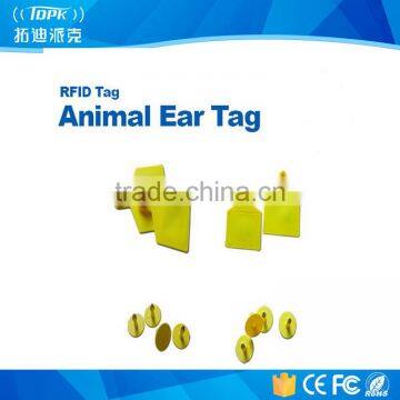 Animals Tracking System RFID UHF Animal Ear Tag