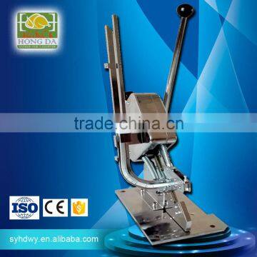 Stainless steel manual sausage clipper machine