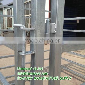 Cattle Yard Hinge Gate Galvanised Steel