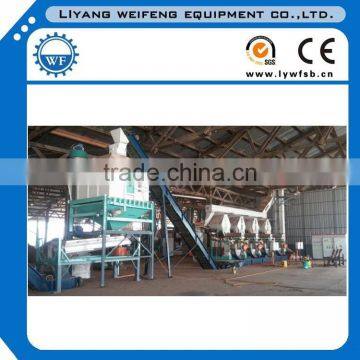 2016 new wood pellet mill line, wood pellet making line