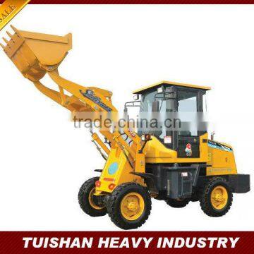 construction equipment small backhoe loader with front loader for sale