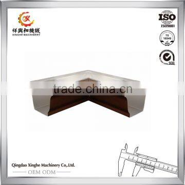 OEM Parts Manufacturing Company Sheet Metal Stamping Parts Brush Aluminum Gutter photo-5