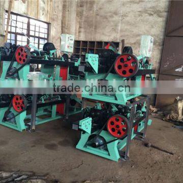 Made in China Positive and Negative Twisted Double Strands Wire Barbed Wire Fencing Making Machines Anping Factory photo-4