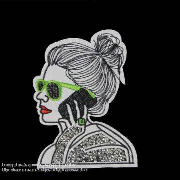 Wholesale Women Dresses Bodice Crystal Rhinestone Applique photo-5