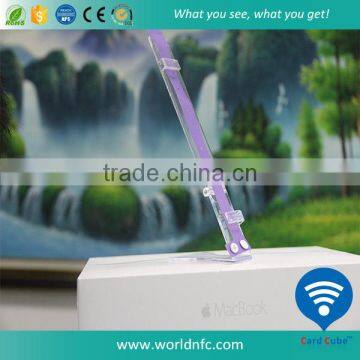 Disposable Ntag 213/215/216 RFID Paper Wrsitband Rfid Bracelet for Access Control photo-2