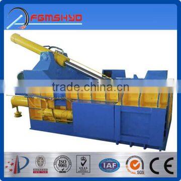 CE push out hydraulic baler machine for metal