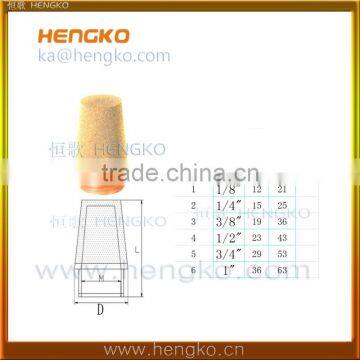 Sintered Brass Pneumatic Copper Air Silencer photo-6