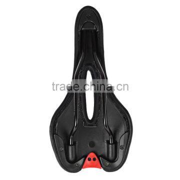 Basecamp Mountain Road Bicycle Front Prolong Saddle BMX Hollow Saddle MTB Seat Bike Equipment Imitation Leather photo-3