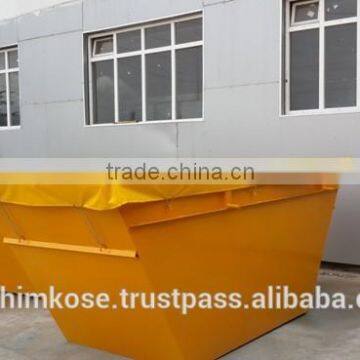 Metal Skip container 8 cbm Skip bin