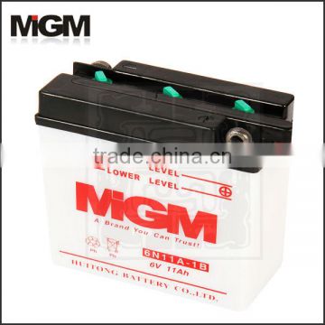 motorcycle battery 6N11-1B