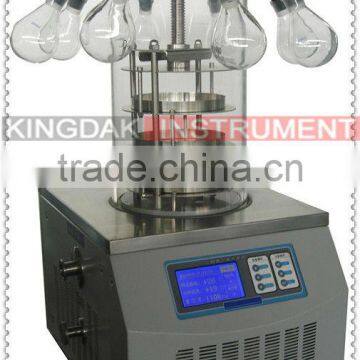 KGJ-10 multi-pipe top-press Freeze dryer/lyophilizer/vacuum freeze dryer