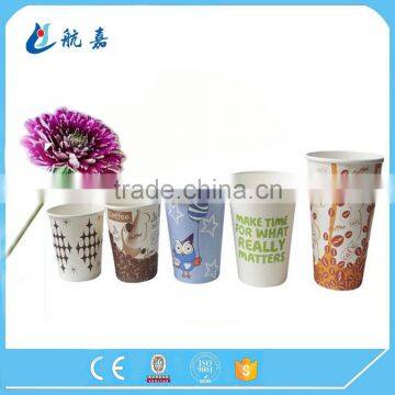 Take Away Single Wall Double PE Coated Paper Cups for Cold Drinking photo-2
