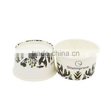 9oz 250ML Custom Printed Disposable Ice Cream Paper Cups