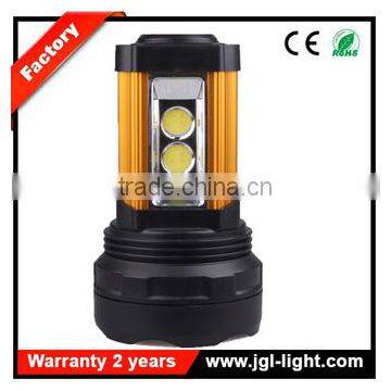 Handheld Rechargeable Outdoor Maintenance High Power Searchlight 5JG-A399 Cree 15w Maintenance Work Light and Side Warning Light