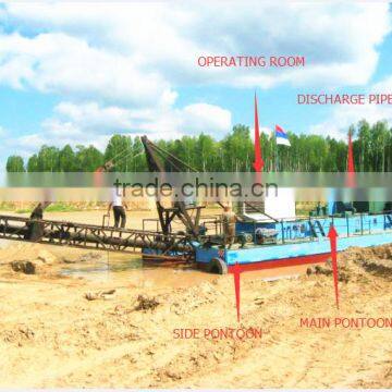 6inch Best Quality Sand Suction Dredger Machine With 100m3/h Capacity photo-2