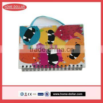 Recycled paper customized school notebook