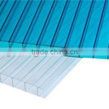 Polycarbonate resin new building material twin wall colored polycarbonate sheet for roofs skylight awning