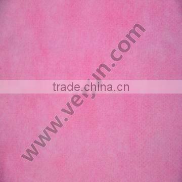 pink color SMS nonwoven fabric/ soft on skin/disposable/easy maneuverability/air permeable/can be sanitized/easy to stitch