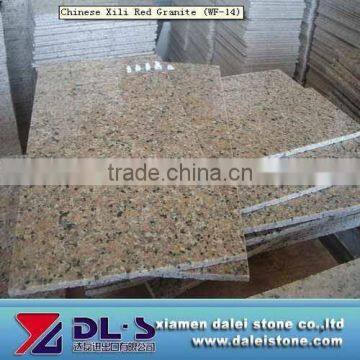 Red granite stone, Chinese xili red, red granite tiles