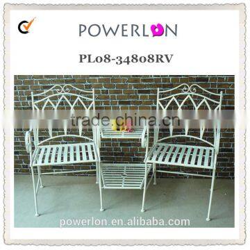 Vintage Outdoor Wrought Iron Clean Bench PL08-8671 photo-3
