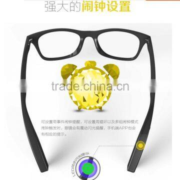 New Arrival Intelligent Bluetooth Eyewear Glasses With Pedometer/Call Remind/Selfie Shoot/Anti-lost Multifunction Smart Glasses photo-2
