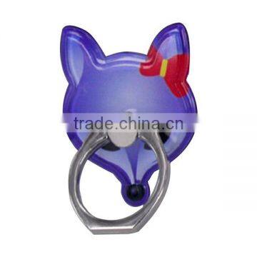 New launch fox mobile phone holder, fox shaped plastic ring holder