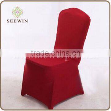White Polyester Chair Covers for Banquet Chairs Wedding Decorations photo-2