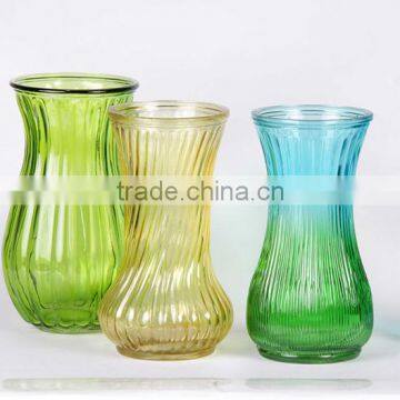 colorful glass vase for flower