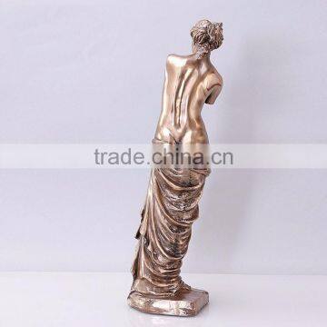 Custom Antique Resin Venus Bronze Sculpture