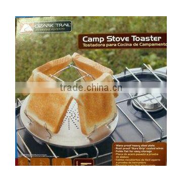 STAINLESS STEEL CAMP STOVE TOASTER FOR BREAD