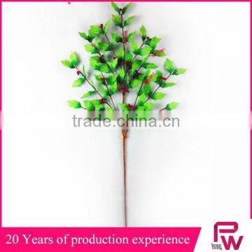 2015 new products decorative leaves branch