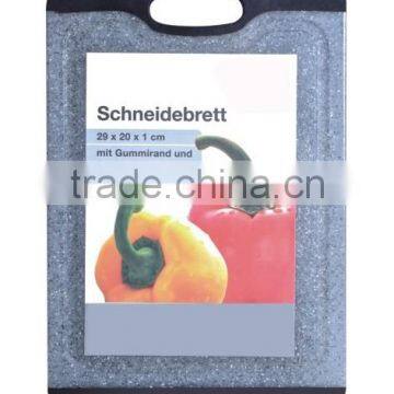 Useful Rectangle Plastic Cutting Board With Handle photo-2