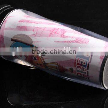 Double Wall Plastic Eco Friendly Coffee Travel Mug With Lid photo-4