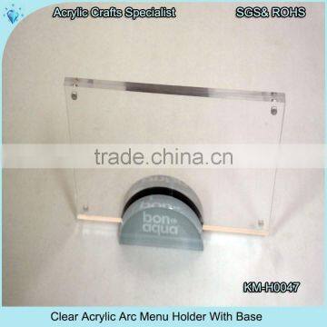 2017 Custom Acrylic Wedding Menu Card Holder photo-6