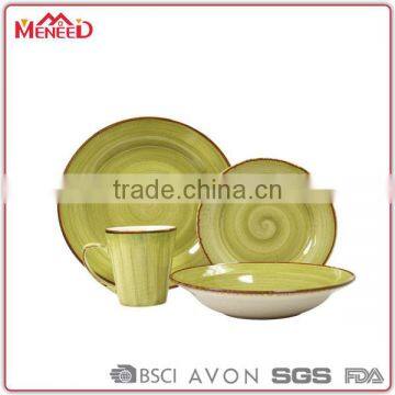 Buffet Used Unbreakable Dinnerware Plastic Cutlery Dinner Plates for Resturant Cheap Melamine Dinnerware photo-2