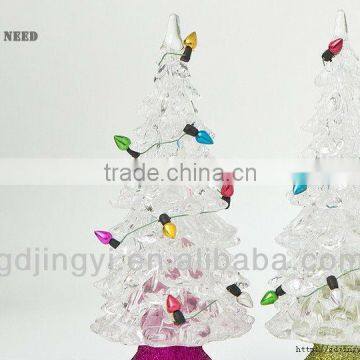 Artificial Acrylic Decorative Led Light Small Christmas Tree photo-3