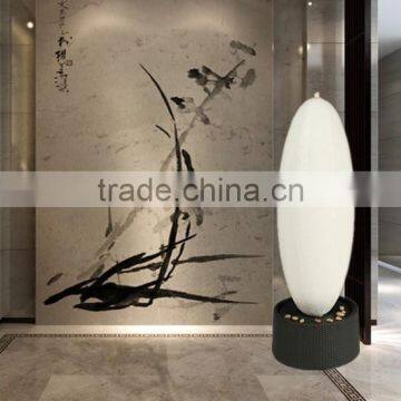 Oval Shape Led Fiber Glass Water Fountain photo-2