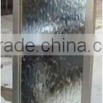 Decorative Metal Room Divider Transparent Glass photo-5