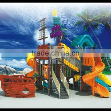 2013 PIRATE SHIP PLAYGROUND EQUIPMENT ,CHILDREN PLAYGROUND , CHILDREN OUTDOOR PLAYGROUND SLIDE EQUIPMENT (HA-05201) photo-1