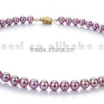 Lavender 6-6.5mm AAA Quality Freshwater Pearl Jewelry photo-2